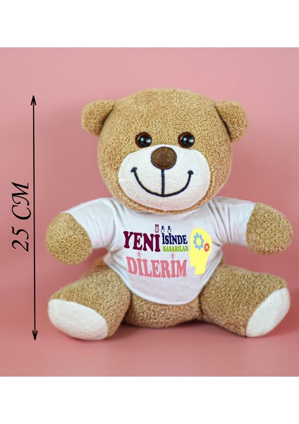 25 cm Yeni Işinde Başarılar Dilerim Çiçek Ayı fiyatları