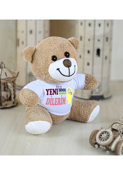 25 cm Yeni Işinde Başarılar Dilerim Çiçek Ayı fırsatları