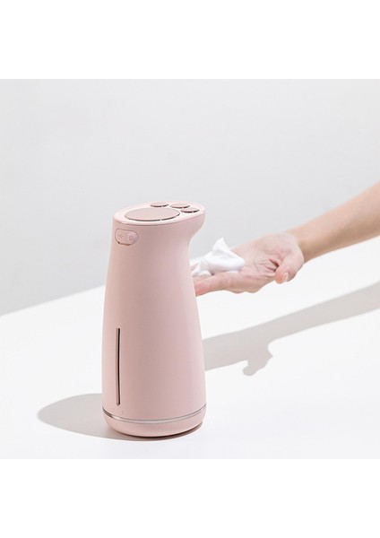 USB Şarjlı Sensörlü Şekilli Köpük Sabunluk - Pembe (Yurt Dışından) fırsatları