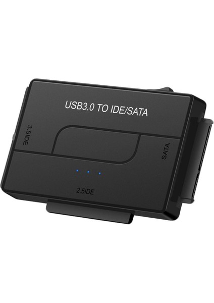 3-In-1 Sata / Ide USB 3.0 Adaptör Seti 2,5 "/3.5" Inç Ide ve Sata'ya Uyar (Yurt Dışından)