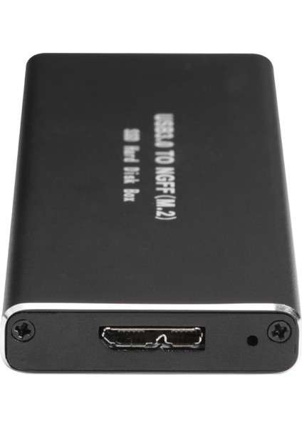 USB 3.0 - Ngff M.2 SSD Adaptörü Kart Harici Kılıf Muhafaza Kutusu Siyah (Yurt Dışından)