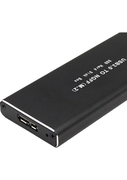 USB 3.0 - Ngff M.2 SSD Adaptörü Kart Harici Kılıf Muhafaza Kutusu Siyah (Yurt Dışından)