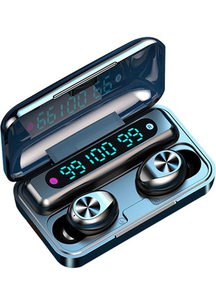Kablosuz Kulaklık Bluetooth 5.0 W / Şarj Kabin Otomatik Olarak Koşu Çift Koşu (Yurt Dışından)