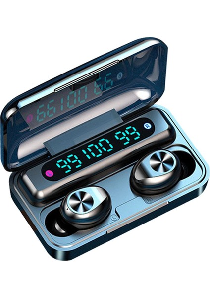 Kablosuz Kulaklık Bluetooth 5.0 W / Şarj Kabin Otomatik Olarak Koşu Çift Koşu (Yurt Dışından)
