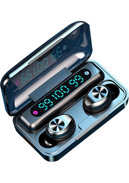 Kablosuz Kulaklık Bluetooth 5.0 W / Şarj Kabin Otomatik Olarak Koşu Çift Koşu (Yurt Dışından)