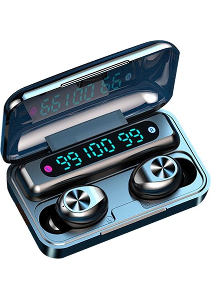 Kablosuz Kulaklık Bluetooth 5.0 W / Şarj Kabin Otomatik Olarak Koşu Çift Koşu (Yurt Dışından)