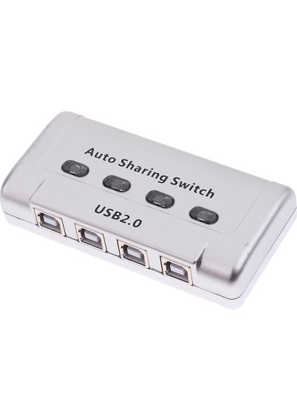 4port USB 2.0 Otomatik Paylaşım Anahtarı Hub Adaptörü Yazıcı Tarayıcı Desteği Win7 (Yurt Dışından)