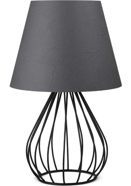 Homing Pu Metal Gövdeli Dekoratif Abajur AAG-2163