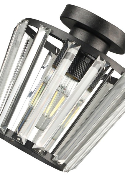 Neva Tavan Montaj Tekli Avize Siyah fırsatları