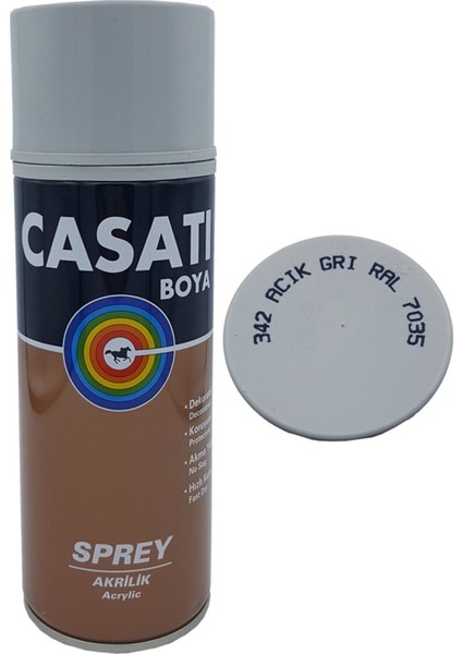 Sprey Boya 342 Açık Gri 400ML