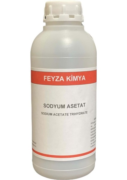 - Sodyum Asetat 1 kg