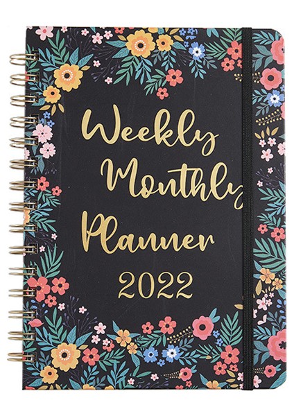 Takvim Günlük Planlayıcı Almanac A5 Bobin Defteri (Yurt Dışından)