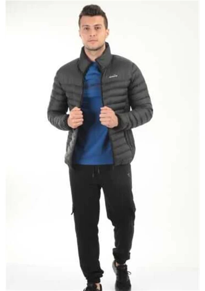 Puffer Jacket Erkek Şişme Mont D202512-001 Siyah V1