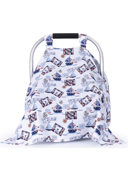 Puset Örtüsü %100 Pamuklu Müslin Kumaş Desenli modelleri