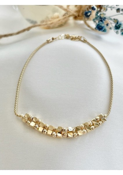 Çiftli Dorikalı Küp Bileklik modelleri