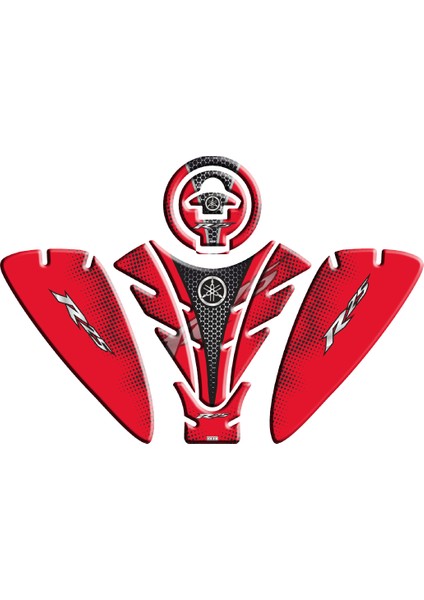 Premium Yamaha R25 2019-2021 Tank Pad Set