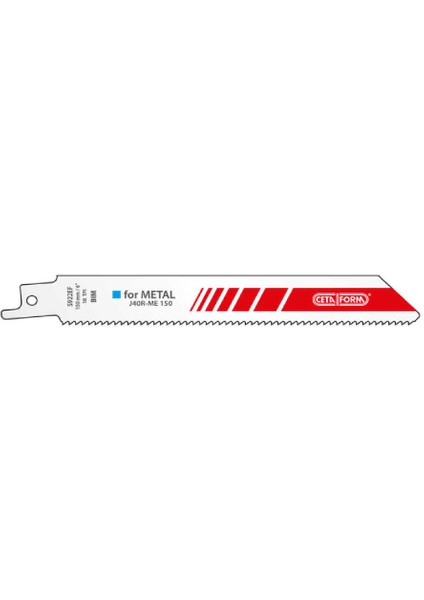 Ceta Form J40R-ME150 Metal Için Tilki Kuyruğu Bıçağı (5li Paket)