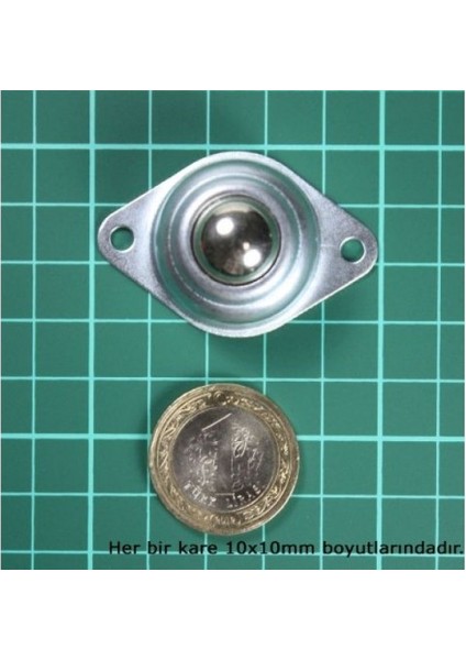Metal Bilyalı Sarhoş Tekerlek