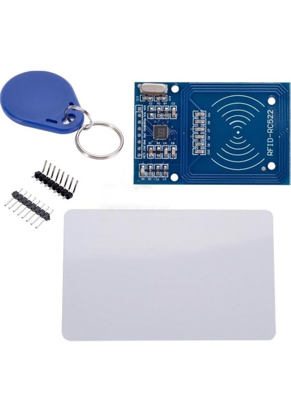 RC522 Rfıd Nfc Modülü, Kart ve Anahtarlık Kiti - 13,56 Mhz