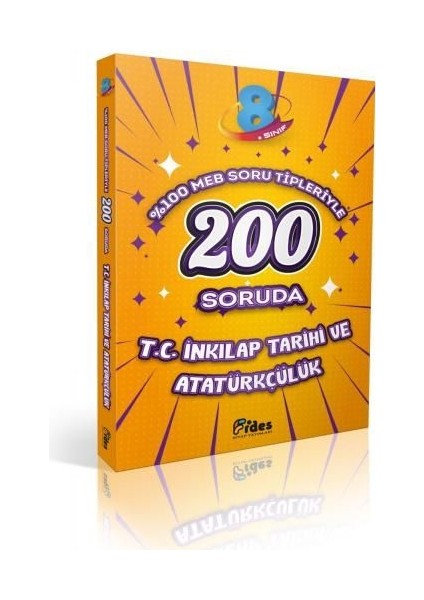 Fides 200 Soruda 8. Sınıf T.c. Inkılap Tarihi ve Atatürkçülük