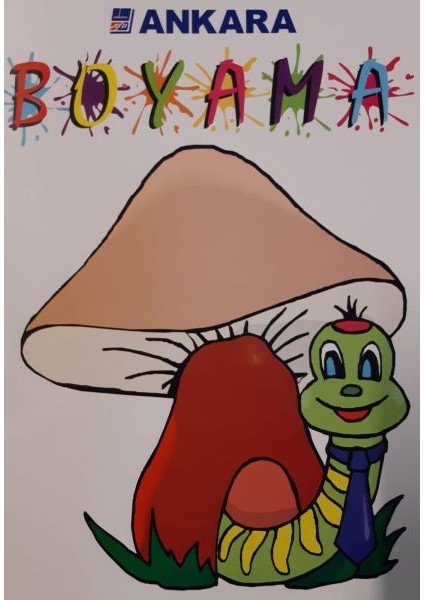 Ankara Yıldırım Yayınları Boyama Tırtıl