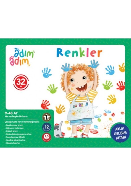 Renkler - 32. Ay Gelişim Kitabı