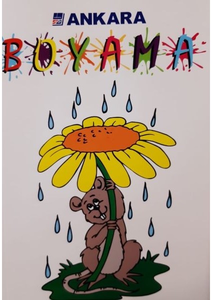 Ankara Yıldırım Yayınları Boyama Sarı Papatya