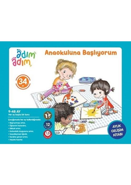 Anaokuluna Başlıyorum - 34. Ay Gelişim Kitabı