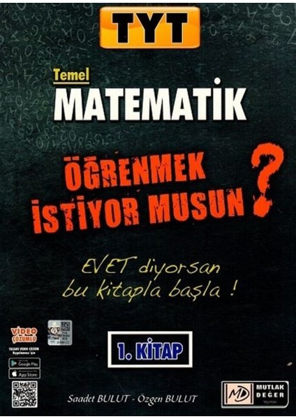 Mutlak Değer Tyt Temel Matematik Video Çözümlü Soru Bankası 1. Kitap