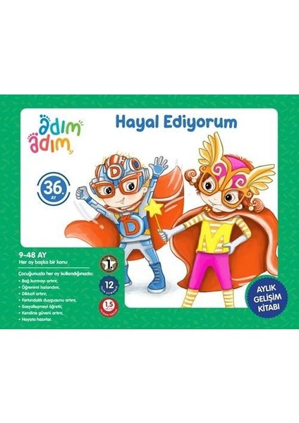 Hayal Ediyorum - 36. Ay Gelişim Kitabı