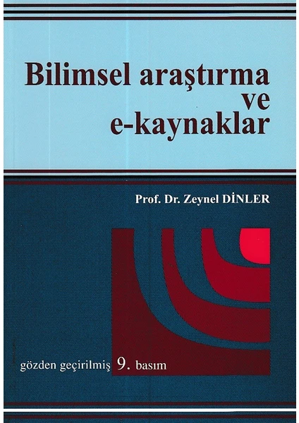 Bilimsel Araştırma ve E-Kaynaklar