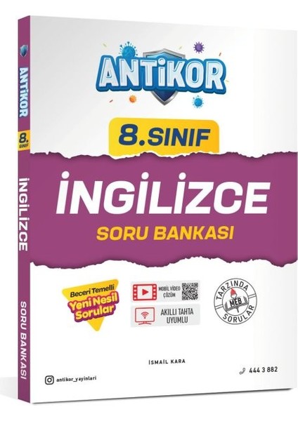 Antikor 8.sınıf Ingilizce Soru Bankası