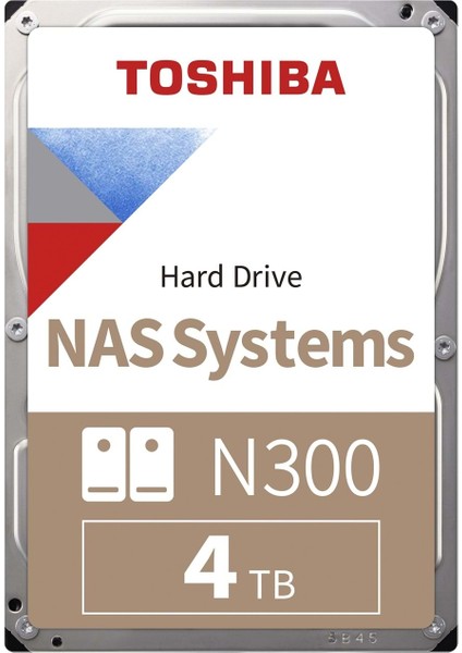 N300 4TB 7200RPM 128MB 7/24 Harddisk HDWQ140UZSVA