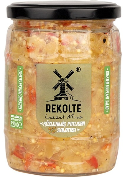 Közlenmiş Patlıcan Salatası 520 cc