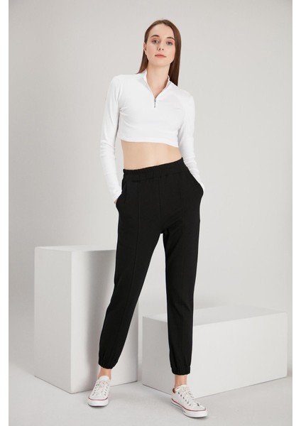 Alexandergardı Beli ve Paçası Lastikli Eşofman Altı (B21-126000) indirimleri