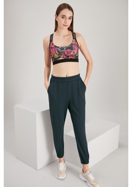 Alexandergardı Beli ve Paçası Lastikli Eşofman Altı (B21-126000)