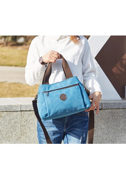 Vintage Orta Kanvas Omuz Çantası (Yurt Dışından) indirimleri