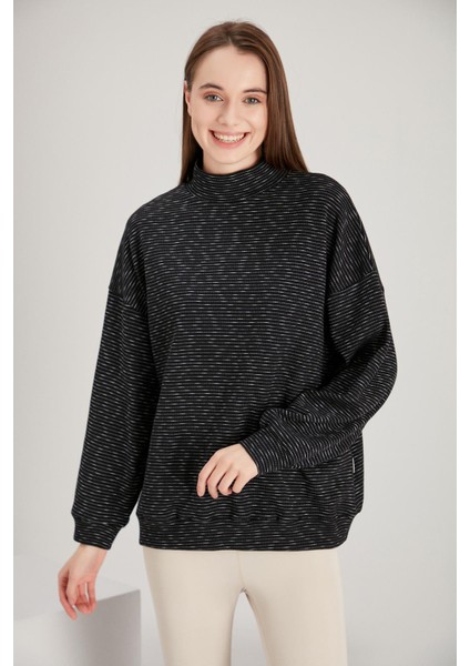 Alexandergardı Balıkçı Yaka Sweatshirt (B21-36700)