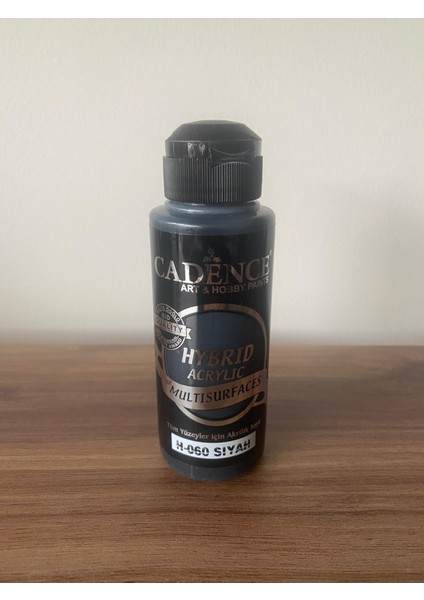 H060 Siyah Hibrit Multisurface 120 ml