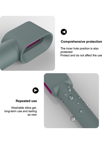 Saç Kurutma Makinası Silikon Kılıf - Mor (Yurt Dışından) modelleri