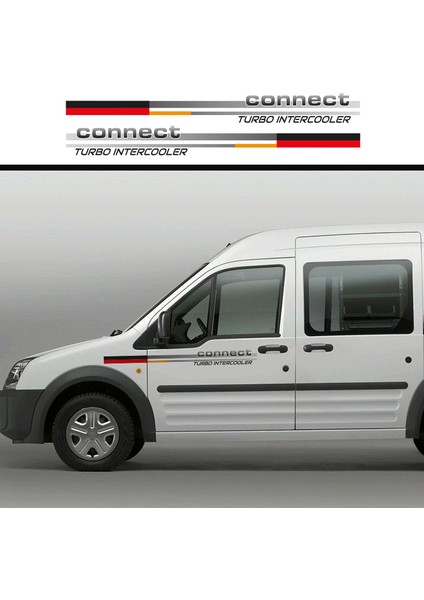 Ford Connect Kırmızı Stıcker