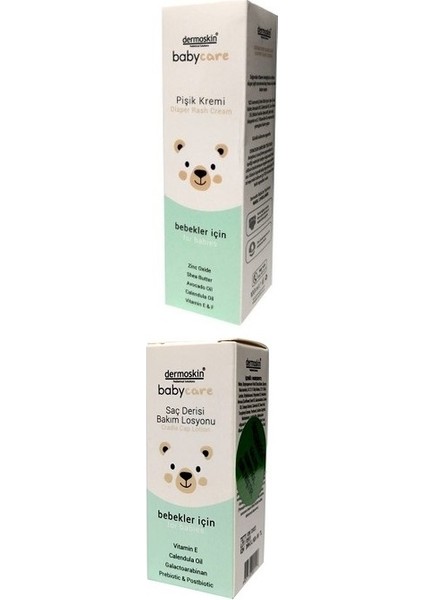 Babycare Saç Bakım Losyonu 50 Ml+Babycare Pişik Kremi