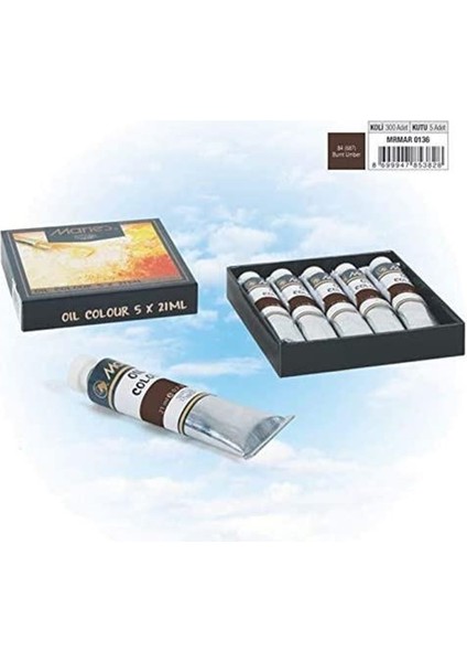 Yağlı Boya 21ML E75-84 687 Yanmış Umber