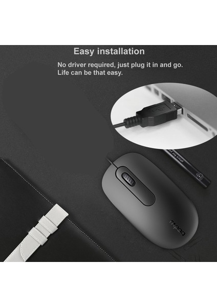 N200 USB Kablolu Mouse (Yurt Dışından)