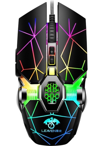 USB Kablolu Rgb Oyun Mouse (Yurt Dışından)