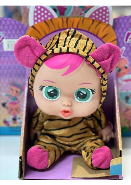 Cry Babies Ağlayan Bebekler Sesli Emzikli Oyuncak Et Bebek