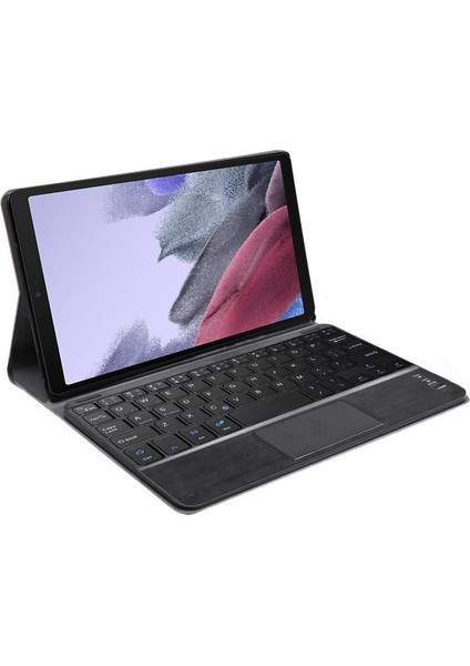 Samsung Tab A7 Lite 2021 8.7 Inch T220 Bluetooth Touchpad Klavye + Standlı Kılıf - Bkk5