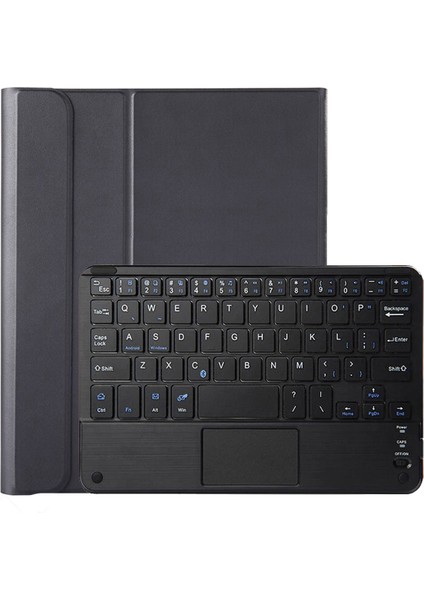 Samsung Tab A7 Lite 2021 8.7 Inch T220 Bluetooth Touchpad Klavye + Standlı Kılıf - Bkk5