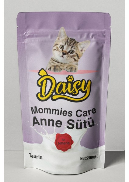 Süt Tozu Tamamlayıcı Yem 200 gr Kedi