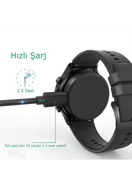 Huawei Watch Gt 2 Pro, Gt2 Pro Ecg Uyumlu Manyetik Şarj Standı Siyah modelleri